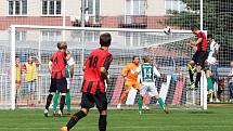 Z utkání 2. kola ČFL MFK Chrudim - Bohemians Praha 1:0.