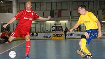 Z utkání 5 základní skupiny UEFA Futsal Cupu Era-Pach Chrudim - Nautara Kanunas 6:1.