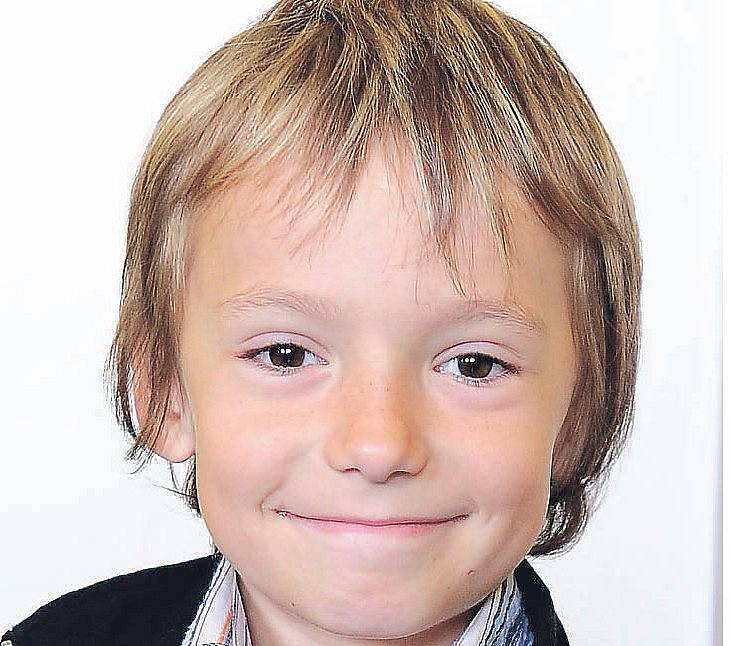 Tomáš Stryka, 8 let, Chrudim.
