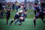  Z utkání v rugby league Rabbitohs – Beroun 32:0 (18:0).