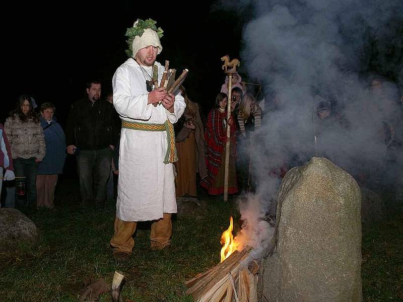 Nasavrcké sdružení Boii uspořádalo oslavu svátku Samhain, který je keltským novým rokem.