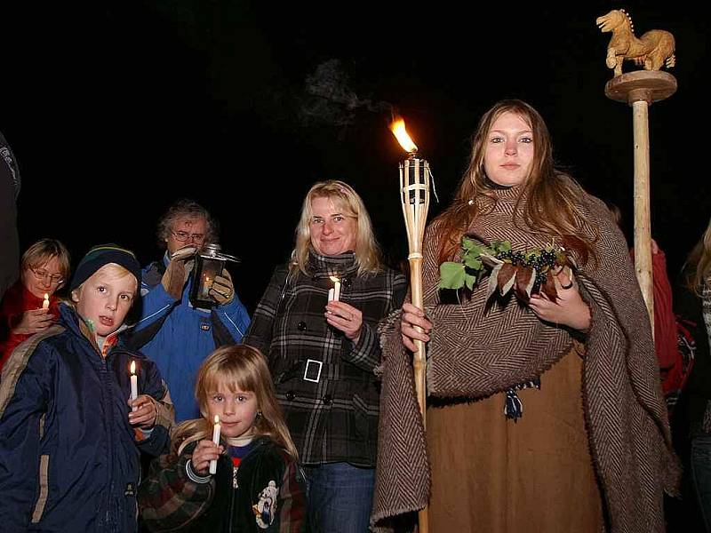 Nasavrcké sdružení Boii uspořádalo oslavu svátku Samhain, který je keltským novým rokem.