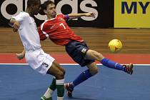 Z futsalového utkání MS 2008 v Brazílii Česko - Libye 4:2.