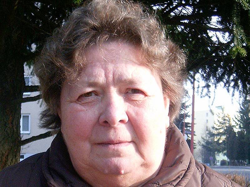 Hana Josková, 66 let, důchodkyně, Hlinsko: Něco málo by možná sehnat šlo, například roznášení letáků. Já osobně mám ale zdravotní potíže, takže se o to nezajímám.