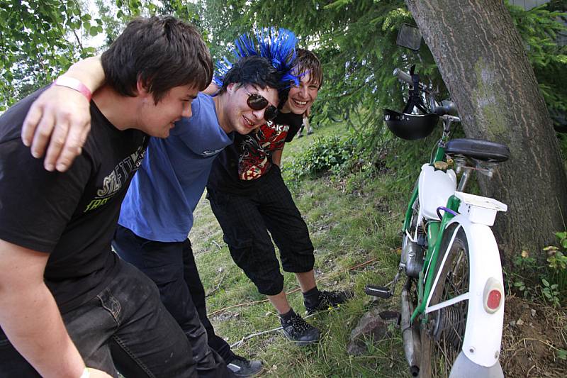 Členové motorkářské organizace Motorrota ze Studnic uspořádala o víkendu tradiční sraz