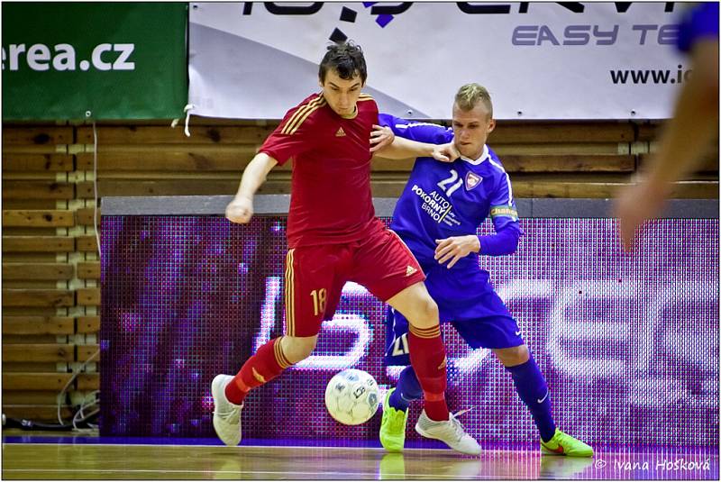 Chance futsal liga: FK Era-Pack Chrudim – Tango Brno 5:2 (3:1).