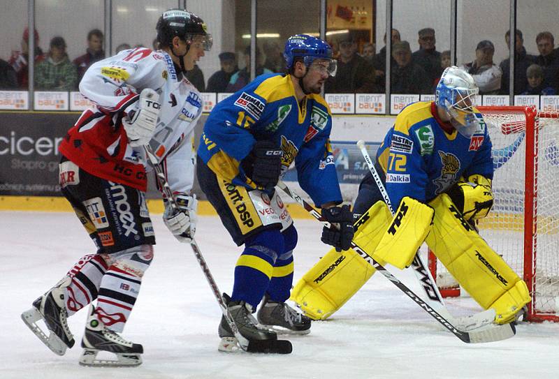 V dalším utkání I. hokejové ligy prohrála HC Chrudim doma s Ústím nad Labem 2:4.