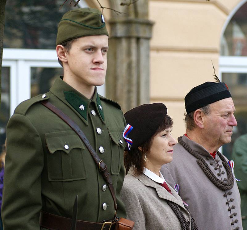 Sobotní hapenning „Konečně mír! Konečně svoboda!“ byl ojedinělým pokusem o rekonstrukci událostí 28. října 1918