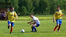 Z utkání I. B třídy Kameničky - Třemošnice 1:2.