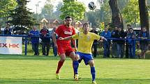 Předehrávané utkání 17. kola ČFL  Převýšov - MFK Chrudim 1:1, na penalty 5:3.