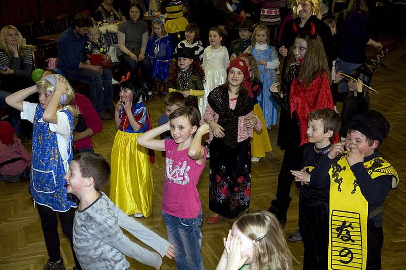 Karneval pro děti v Trhové Kamenici.