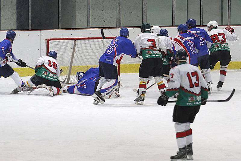 Hlinsko porazilo v play off krajské ligy Litomyšl v prvním střetnutí na domácím ledě 5:2.