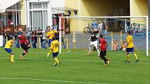 Z utkání 4. kola ČFL Písek - MFK Chrudim 4:2.