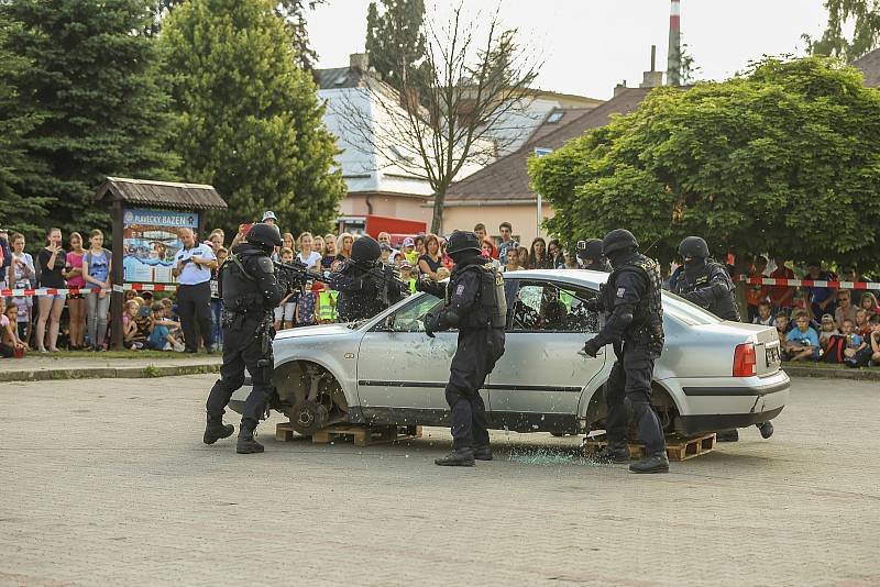 Akce Bezpečné prázdniny v Hlinsku, červen 2018