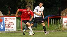 Z přípravného utkání MFK Chrudim - FC Hradec Králové junioři 0:0.