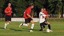 Z přípravného utkání MFK Chrudim - FC Hradec Králové junioři 0:0.