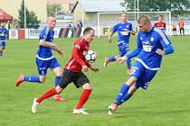 Fotbalová FORTUNA:NÁRODNÍ LIGA: MFK Chrudim - FK Varnsdorf.