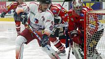 Chrudim porazila v dalším kole I. hokejové ligy Olomouc těsně 2:1.