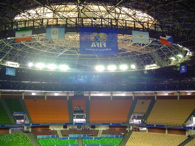 Česká futsalová reprezentace přesídlila do Brazílie, hlavního města Brazílie. 