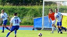 Z fotbalové utkání divize C AFK Chrudim vs. Pěnčín-Turnov 1:0.