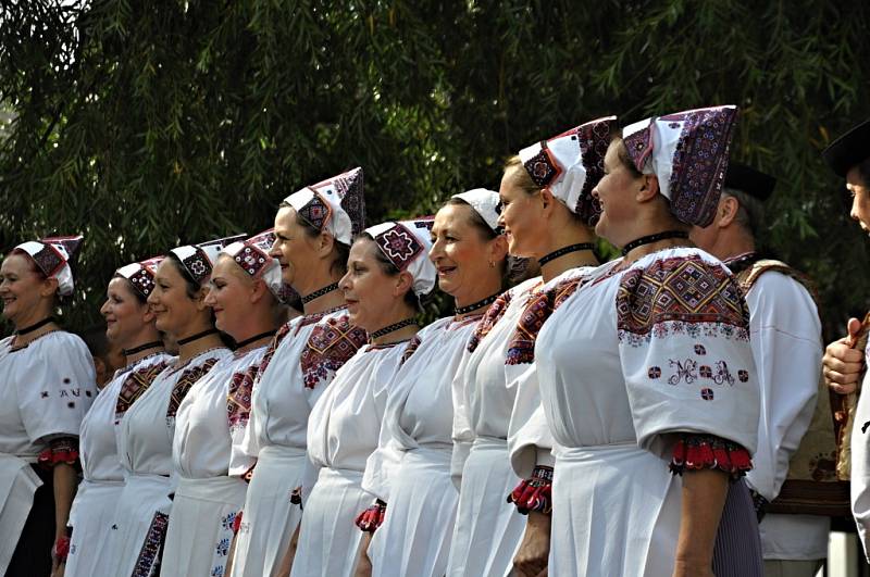 Z 19. ročníku Adámkových folklorních slavností v Hlinsku.