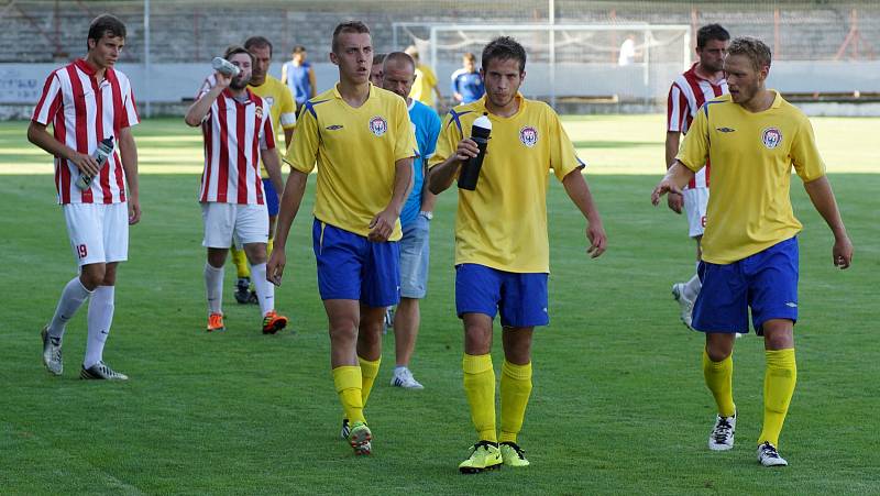 Z utkání Poháru České pošty Sparta Kutná Hora - MFK Chrudim 0:2.