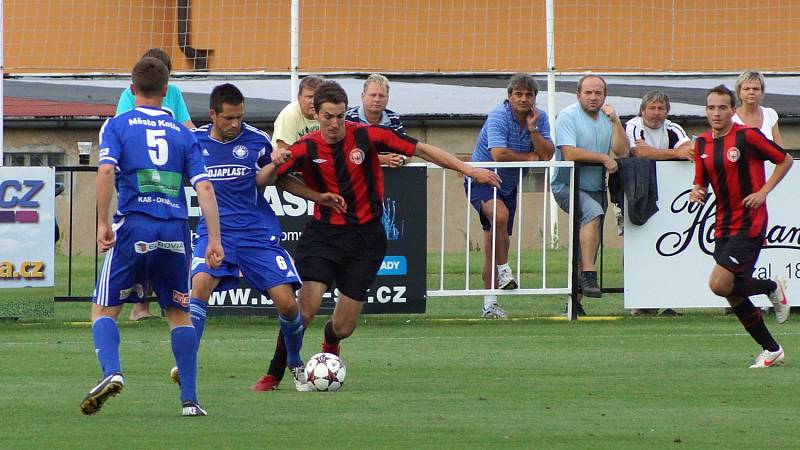 Ve 2. kole Poháru České pošty porazil MFK Chrudim doma Kolín 2:1.