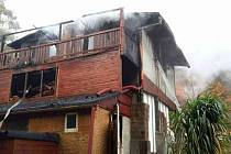 Požár konopáčské chaty vévodí statistice hasičů