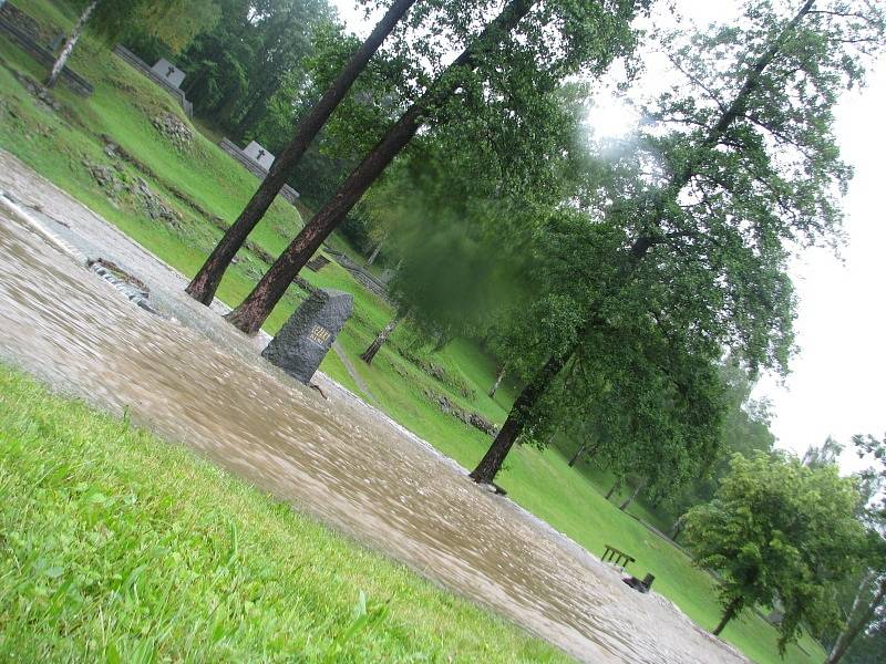Záplavy na Chrudimsku, 25. 6. 2013 - Ležáky