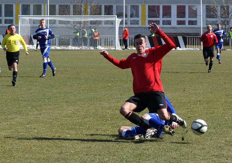 Z utkání 20. kola ČFL MFK Chrudim – SK Strakonice 1908 3:2 (2:1).