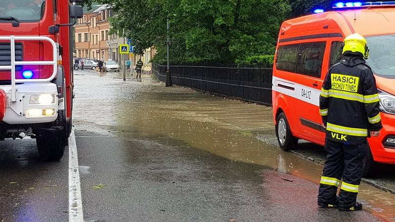 Odpolední situace v Heřmanově Městci