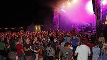 Hudební festival Léto s Rychtářem 2010 pokračoval koncertem kapely Divokej Bill.