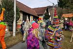 Tradiční masopustní veselí ve Žlebských Chvalovicích