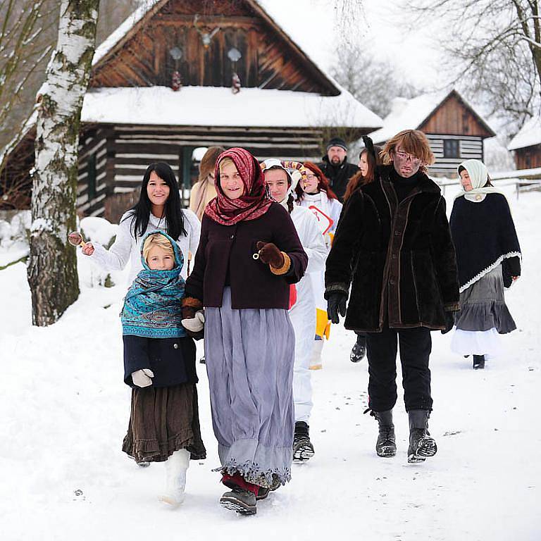 Tradiční vánoční program ve skanzenu na Veselém Kopci i Hlinska.