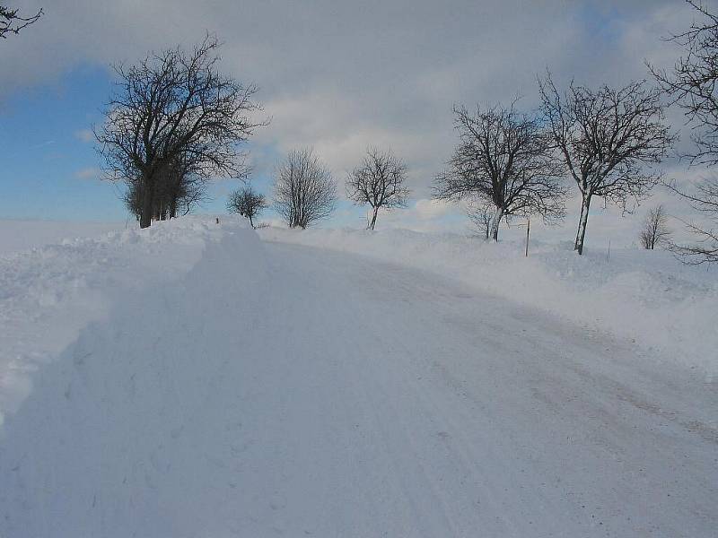 Zasněžená Raná. 