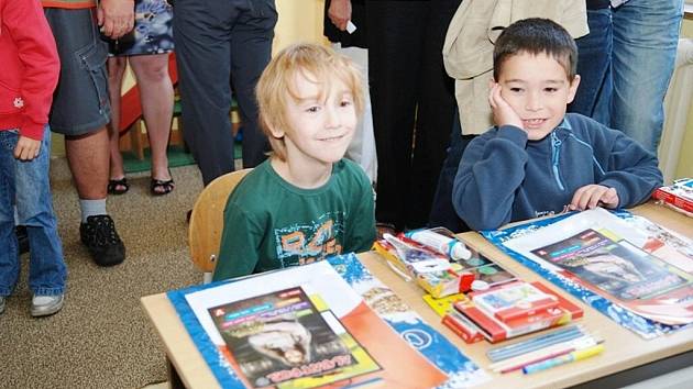 Svůj první školní den si užili 1. září 2011  i prvňáčci na základní škole v Třemošnici.