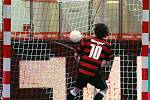 Z utkání I. futsalové ligy Era-Pack Chrudim - Benago Zruč 5:1.