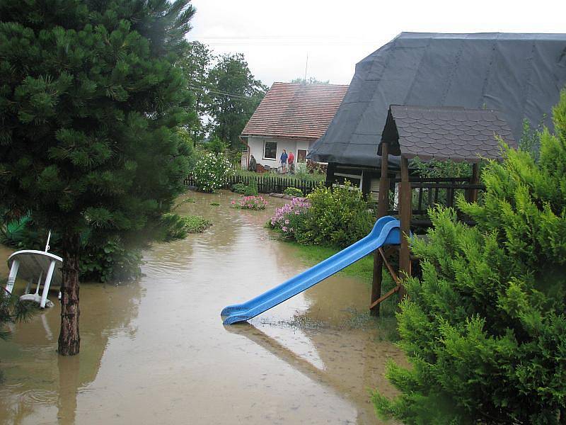 SOBĚTUCHY. Jak voda řádila v obcích na Chrudimsku