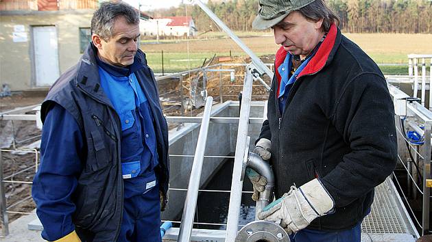 Rekonstrukce čistírny odpadních vod v Rabštejnské Lhotě