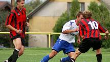 Derby Načešice - Třemošnice dopadlo lépe pro domácí, kteří porazili soupeře v boji o postup poměrem 4:1.