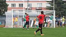 Z utkání 2. kola ČFL MFK Chrudim - Bohemians Praha 1:0.