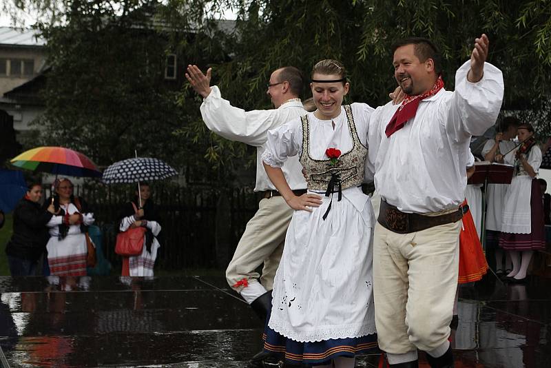 Z 19. ročníku Adámkových folklorních slavností v Hlinsku.