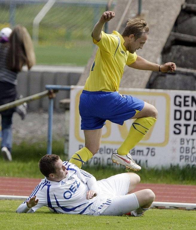 Z divizního derby AFK Chrudim - Letohrad 1:1.