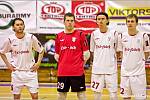 Poslední utkání základní části Chance futsal ligy: Era-Pack Chrudim porazil doma Benago Zruč nad Sázavou 7:0.