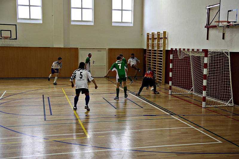 V Chrasti uvítali nový rok futsalovým turnajem. 