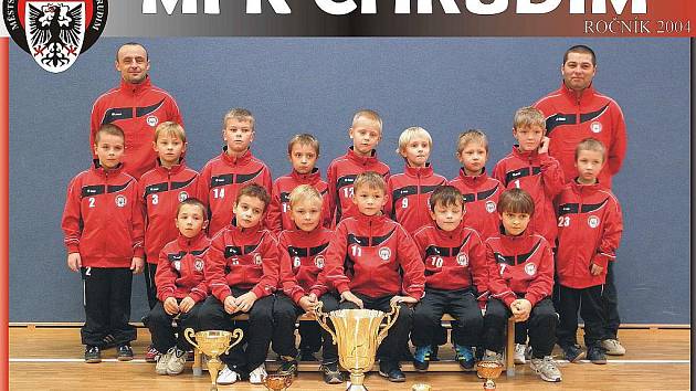 Mladí fotbalisté MFK Chrudim roč. 2004.