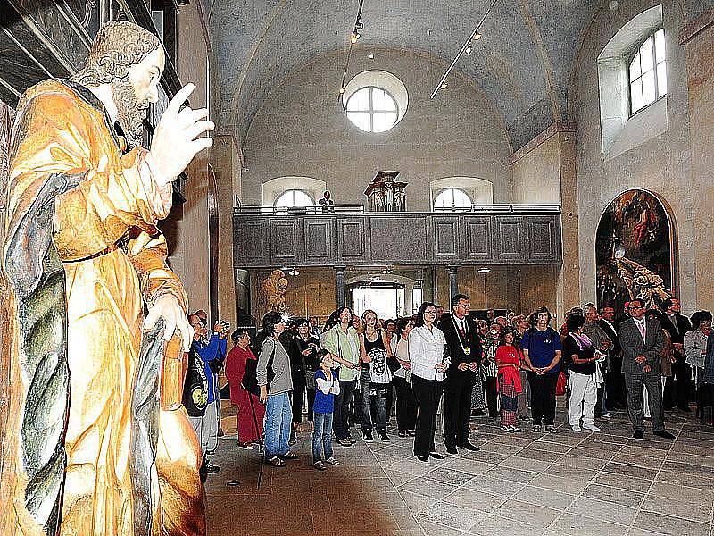Muzeum barokních soch přivítalo první návštěvníky.