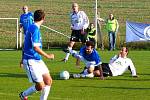 Z fotbalového utkání KP Stolany - Ústí nad Orlicí 0:4. Lídr tabulky byl nad síly svěřenců trenéra Oldřicha Bleši.