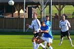 Z fotbalového utkání KP Stolany - Ústí nad Orlicí 0:4. Lídr tabulky byl nad síly svěřenců trenéra Oldřicha Bleši.