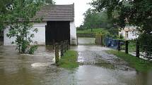 Záplavy na Chrudimsku, 25. 6. 2013 - Bošov